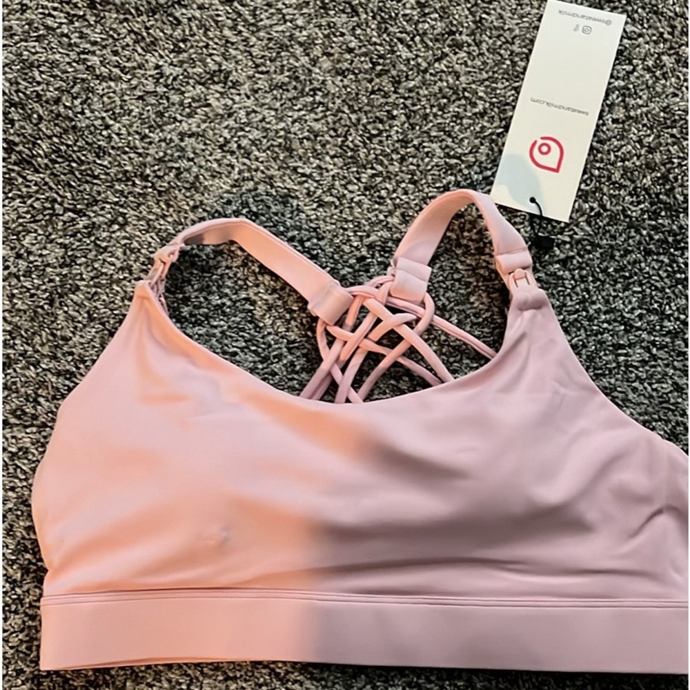 Sweat & Milk nursing/pumping bra